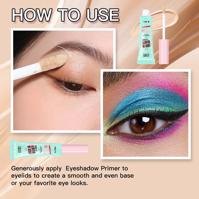 Eye primer, long-lasting makeup effect