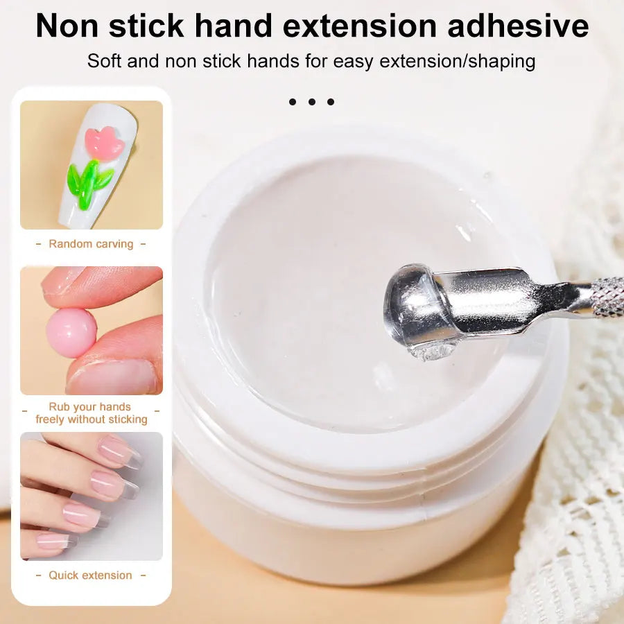 Solid Nail Extension Gel Non Stick