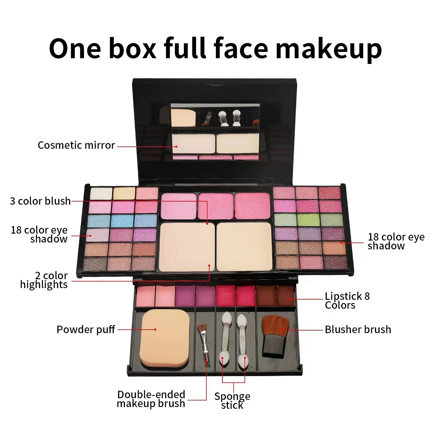 Makeup Gift Set for Women Full Kit All in One
