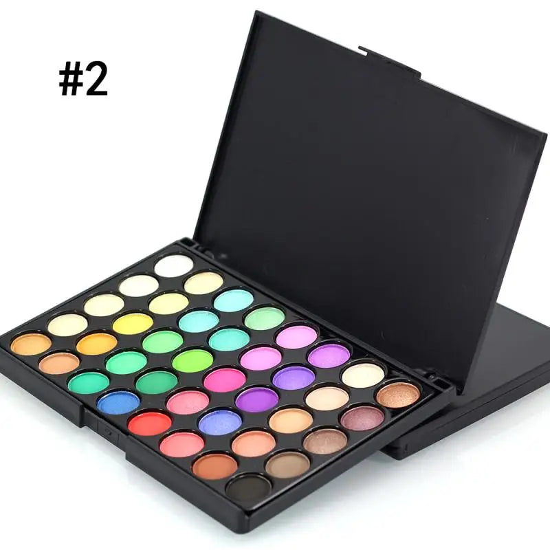 40/74/78 Colors Glitter Eyeshadow Palette Matte