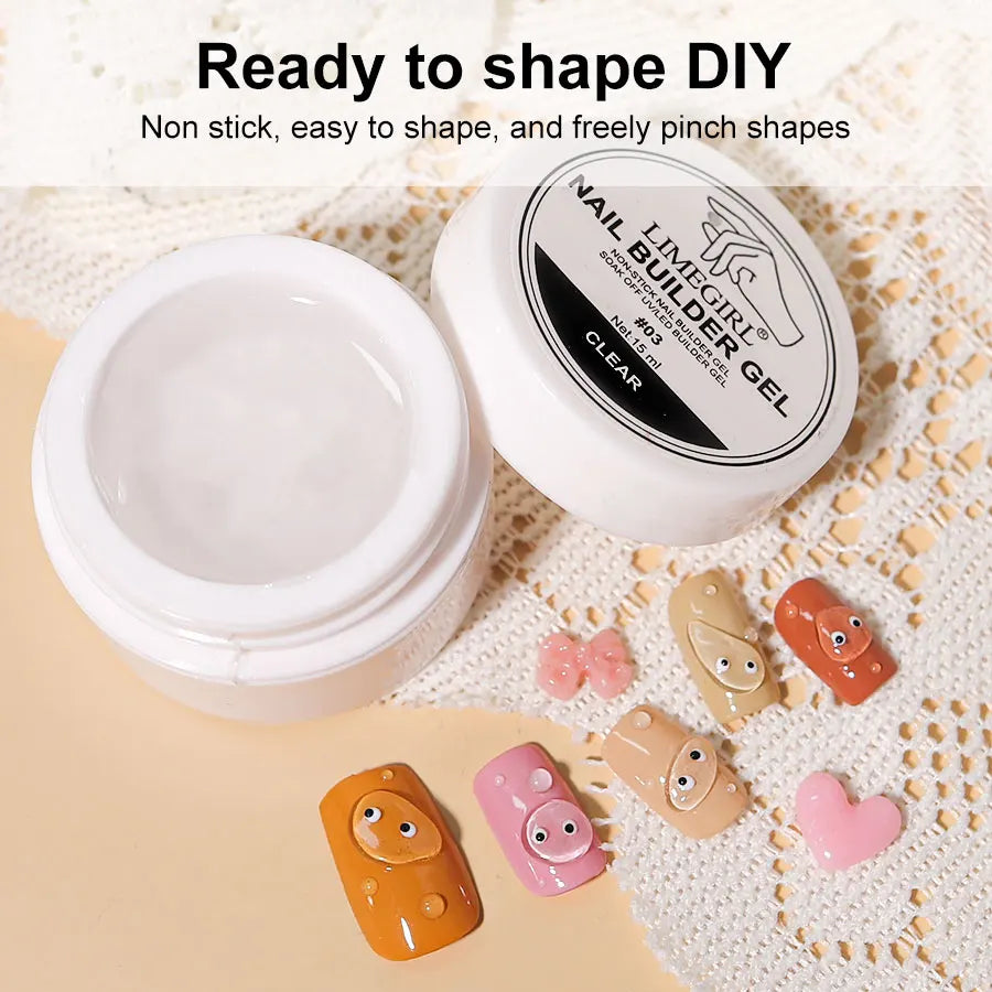 Solid Nail Extension Gel Non Stick