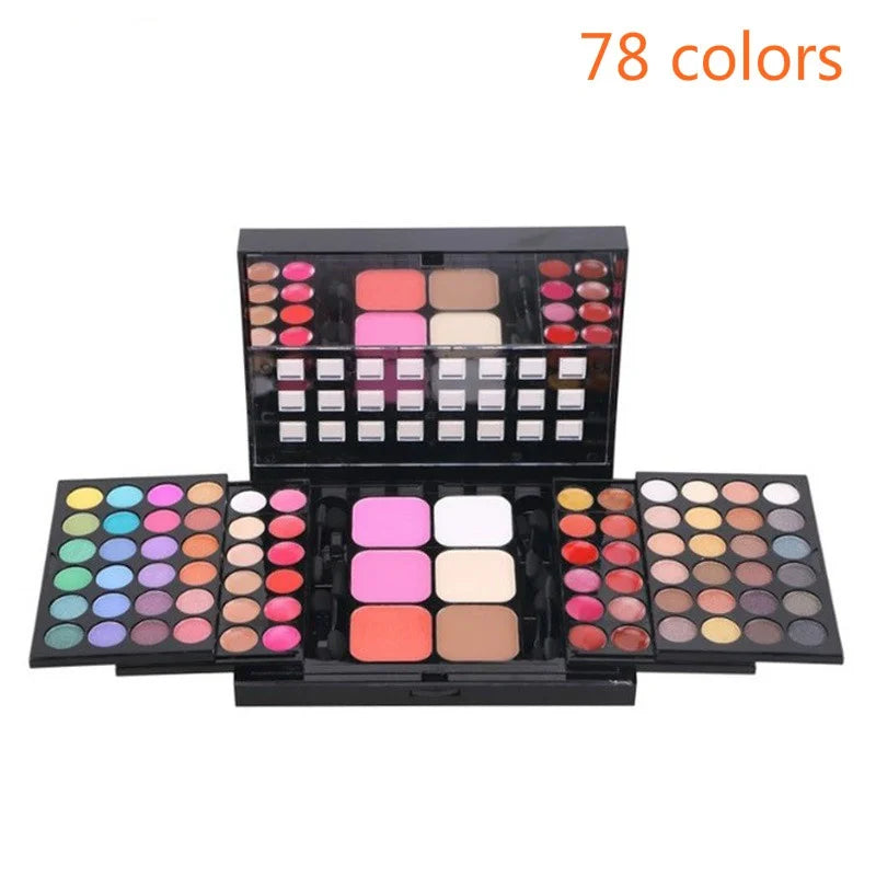 40/74/78 Colors Glitter Eyeshadow Palette Matte