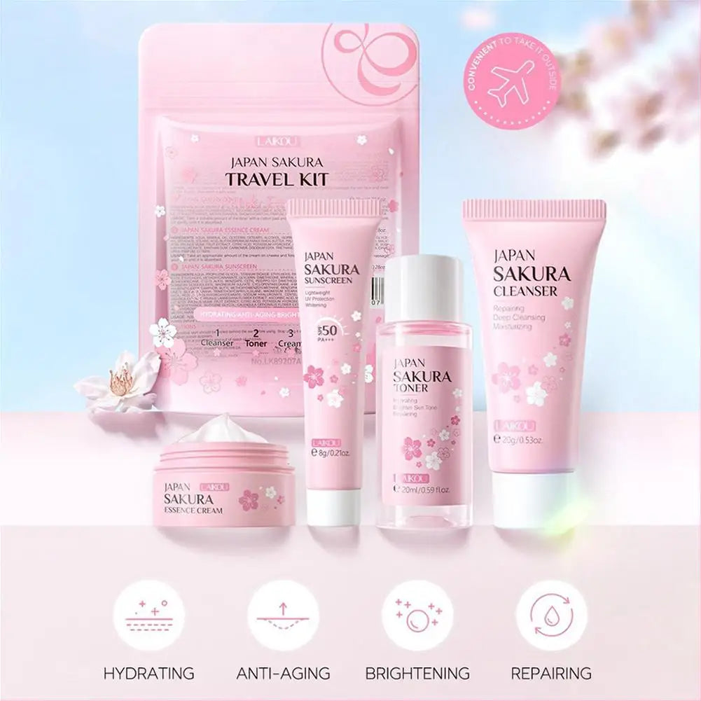 Sakura Skin Care Sets & Kits With Cleanser